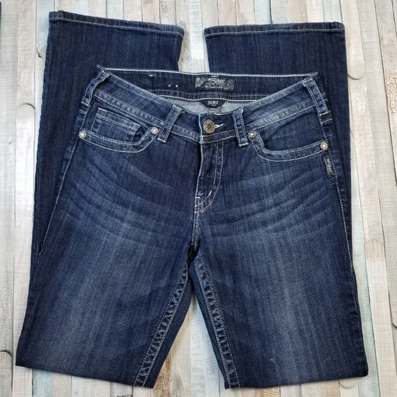 Silver Suki Bootcut Jeans - Picture 2 of 12